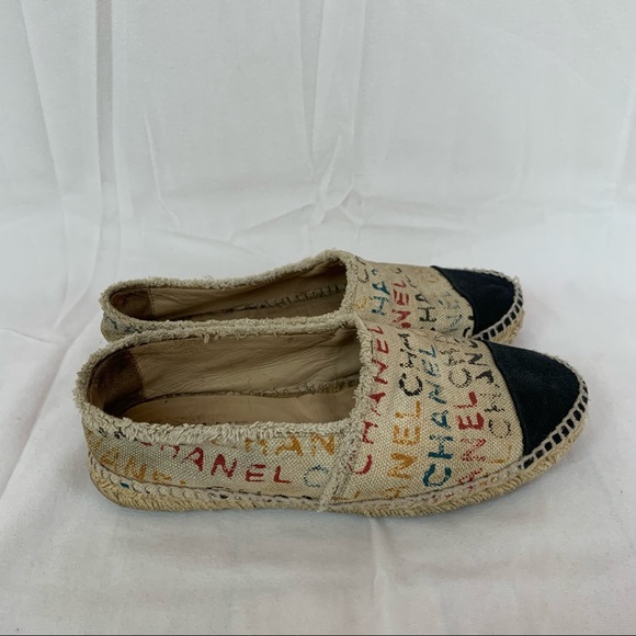 Chanel Graffiti Espadrilles - Picture 8 of 10